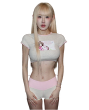 Ivory Pony Girl ₊ ໒꒱ ‧₊. ૮ . . ྀིა⁩ Top