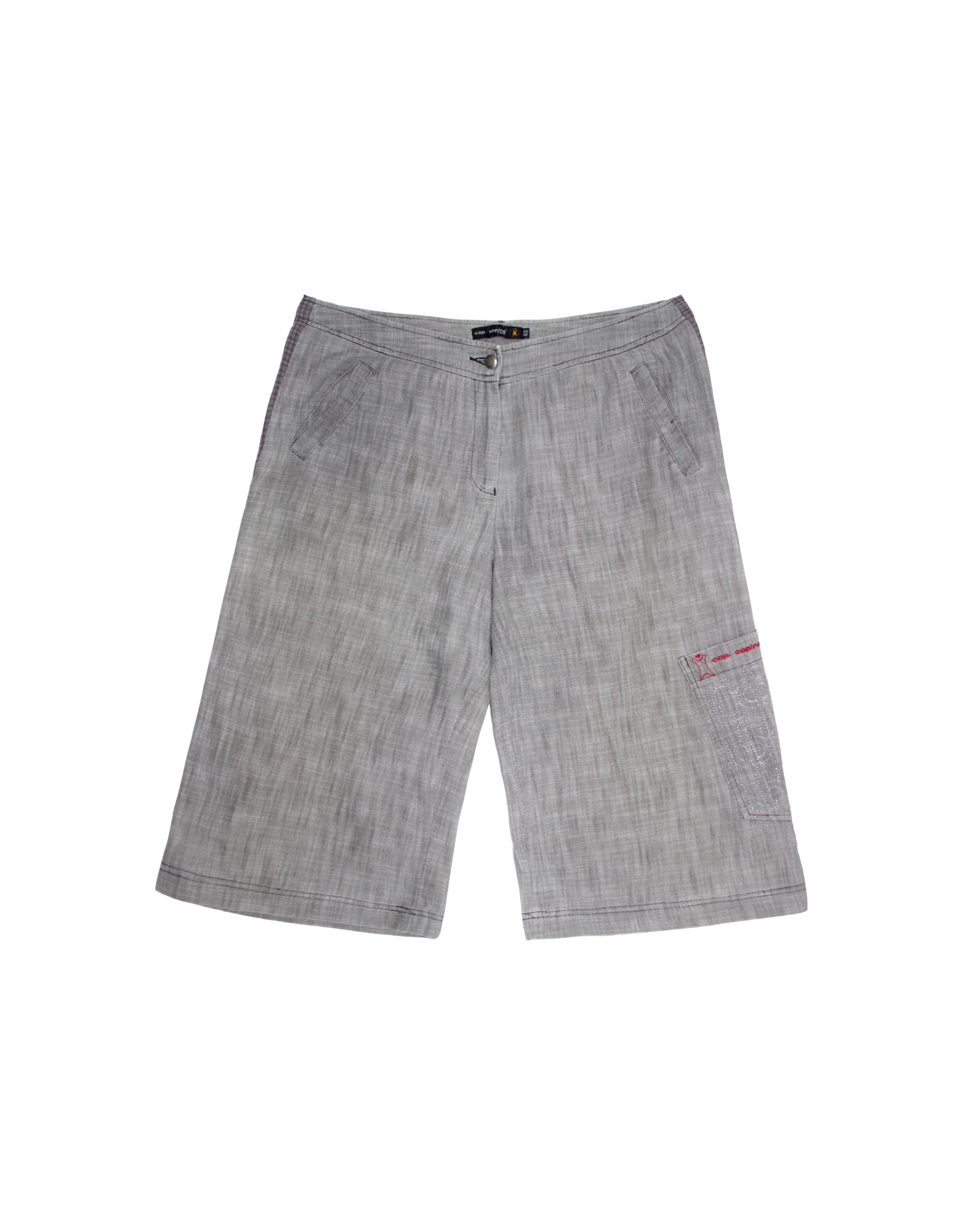 Y2K Cop Copine Capris (M)