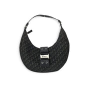 Vintage Christian Dior Street Chic Hobo Bag Black