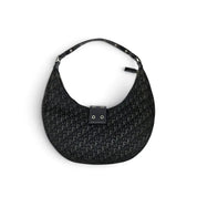 Vintage Christian Dior Street Chic Hobo Bag Black