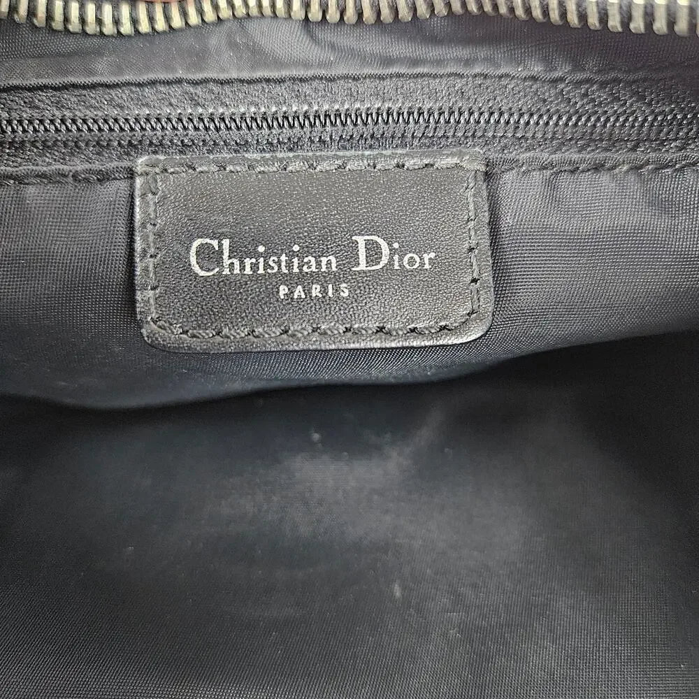 Vintage Christian Dior Street Chic Hobo Bag Black