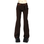 90s Chocolate Brown Flares (M)