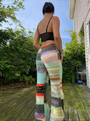 Lucy Patchwork Pants (XS-2XL)