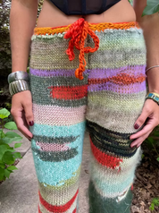 Lucy Patchwork Pants (XS-2XL)