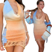 Mae Sunrise Mini Dress (XS-2XL)