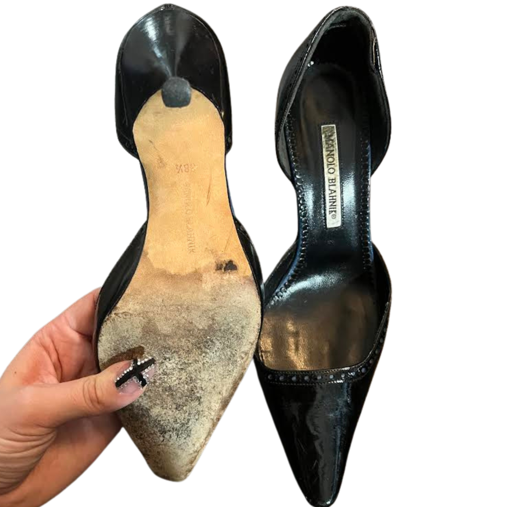 Manolo Blahnik Heels (7.5)