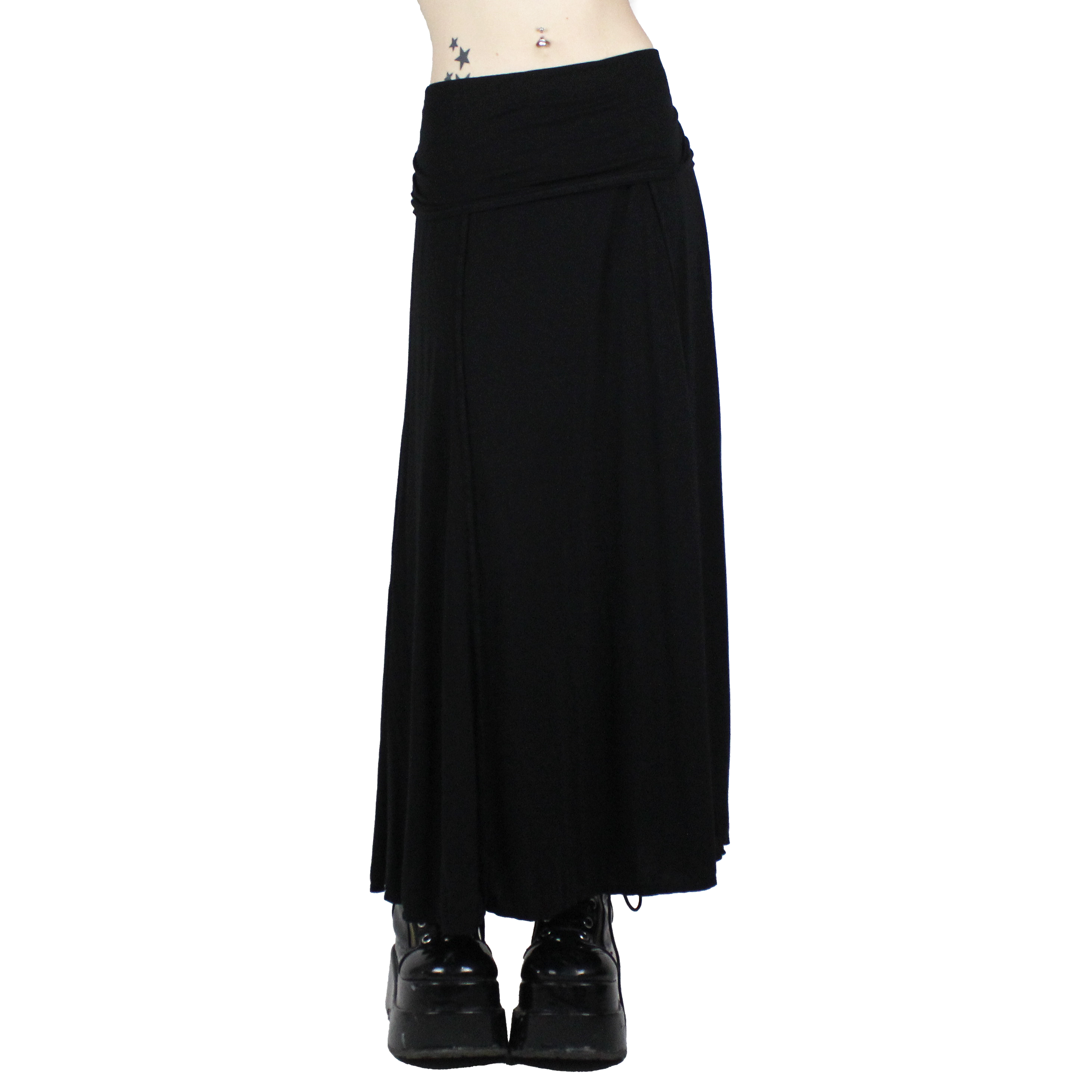 00s Black Maxi Skirt (M/L)