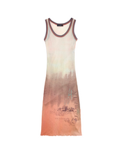 00s Y2K Cop Copine Mesh Maxi  Dress (S)