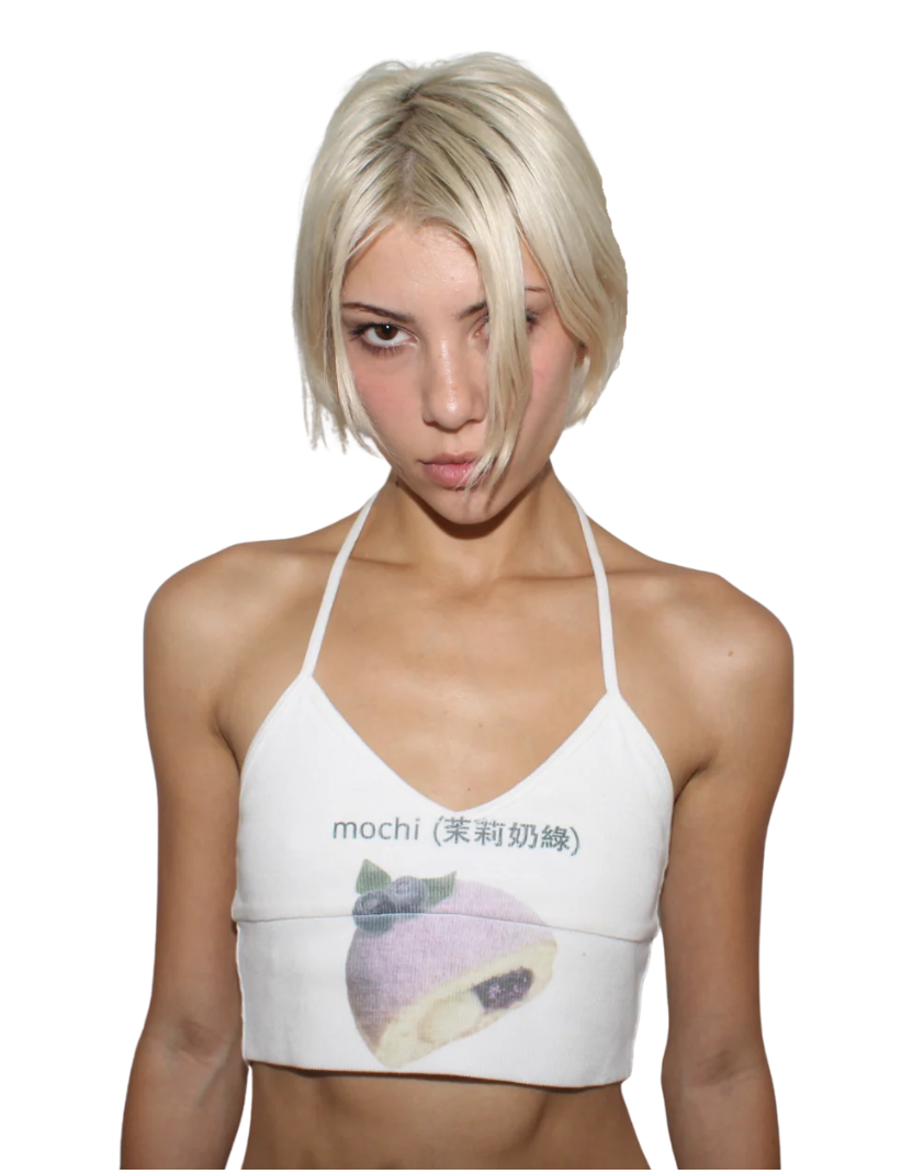 lavender mochi (紫色奶茶) bralette .