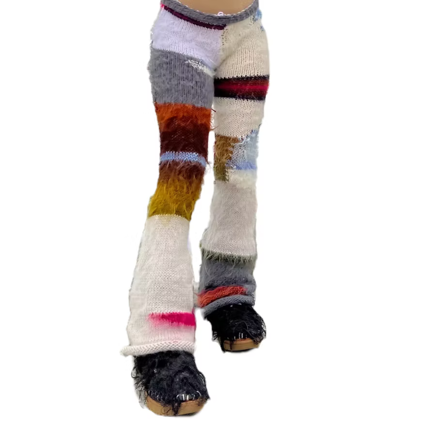 Snow Dust Patchwork Pants (XS-2XL)