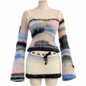 Fuzzy Mini Set-Yellow (XS-2XL)