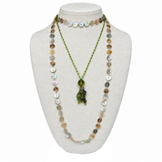 Green Beaded Necklace
