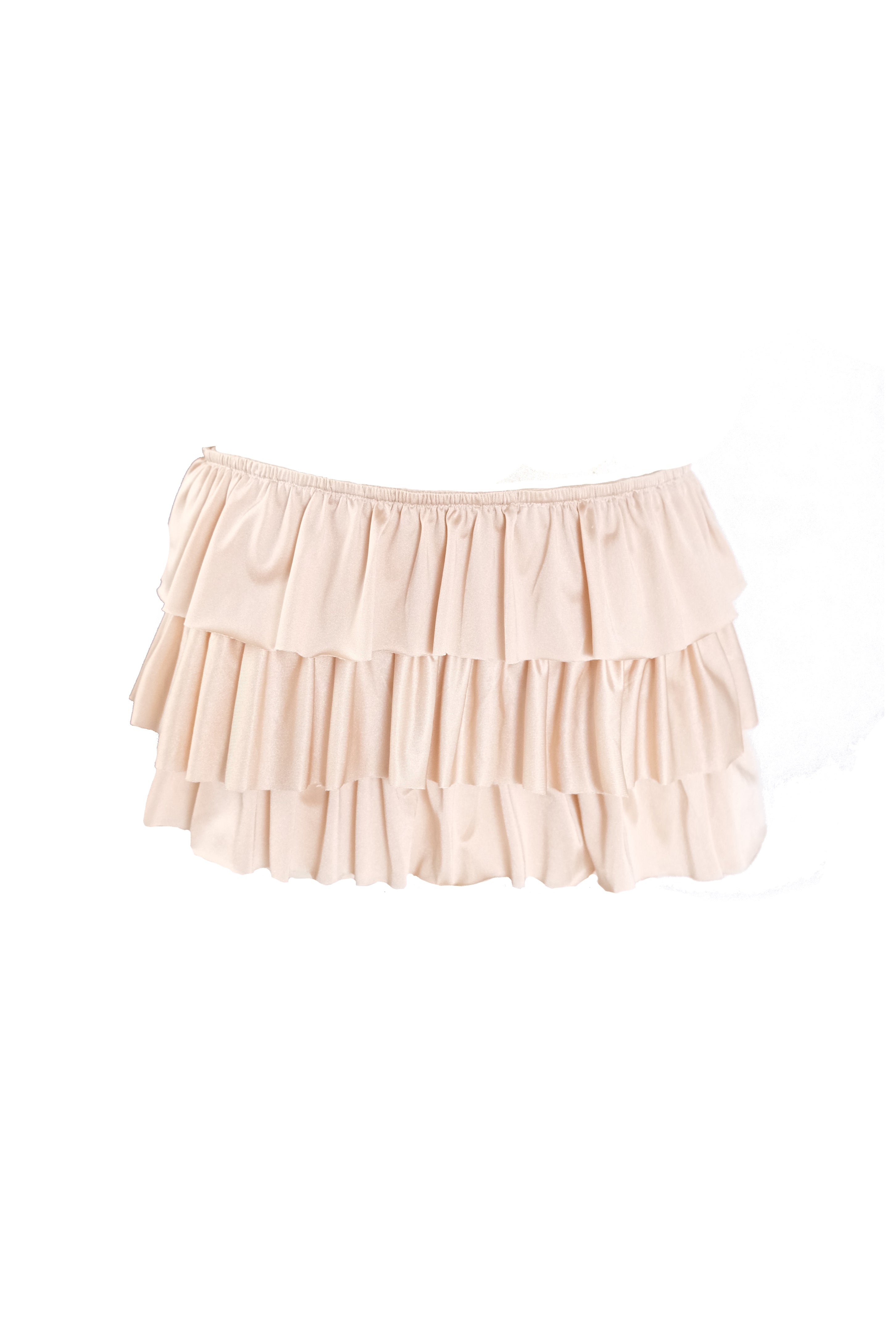 Caramel Ribbon Mini Skirt (XS-1X)