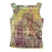 Y2K Paris Tank Top (S)