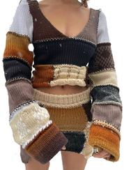 Patchwork Set Neutral (XS-2XL)