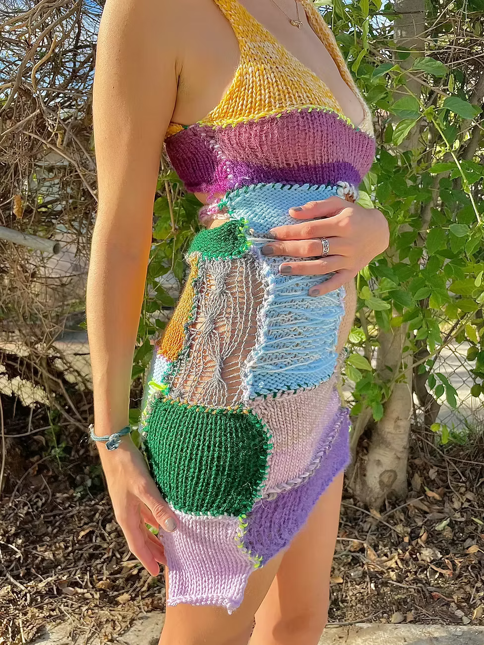 Patchwork Dress (XS-2XL)