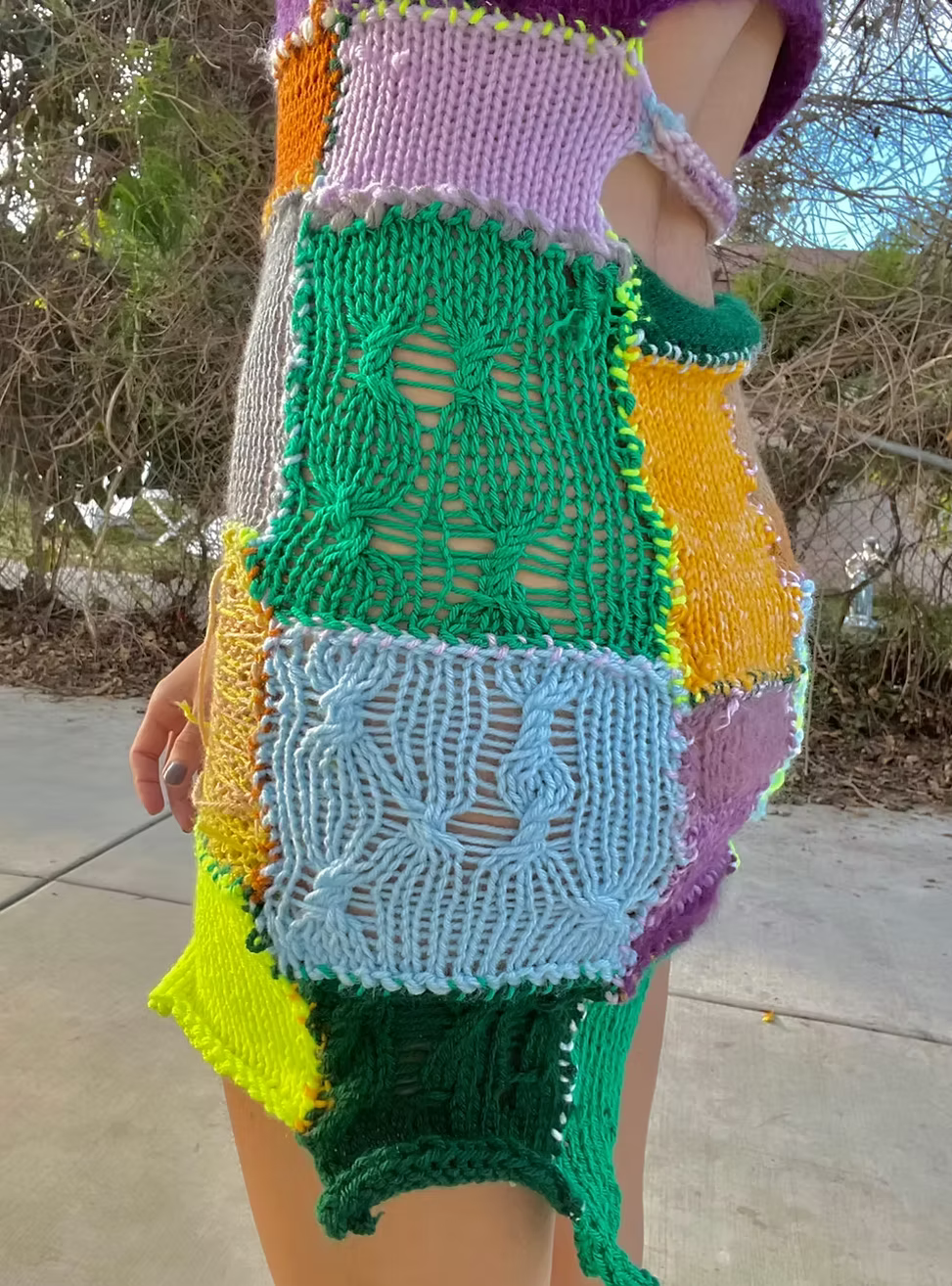 Patchwork Dress (XS-2XL)