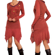 Burnt Orange Fall Fairy Dress (S/M)