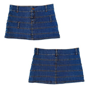 DKNY Funky Denim Mini Skirt (S/M)