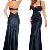 Mandalay Beaded Halter Gown (XS/S)