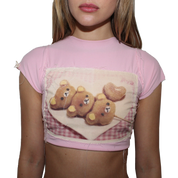 ₊˚⊹♡ custard ♡_⊹˚₊ pastries top . ♡⊹˚₊ 𝓹𝓲𝓷𝓴 (xxs-xxl)