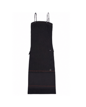 Y2K Cop Copine Pinstripe Maxi Dress (XS/S)