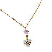 Plumeria Kiss Necklace