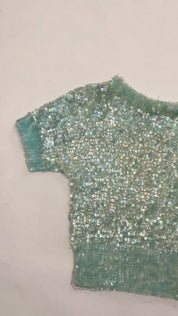 Seaglass Sequin Knit (S/M)