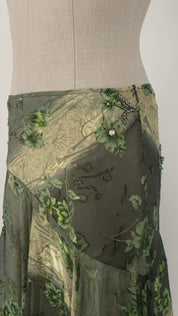 Silk Beaded Fairy Skirt (S/M)