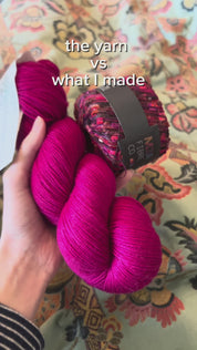 Fuchsia Bloom Crochet Set (XS)