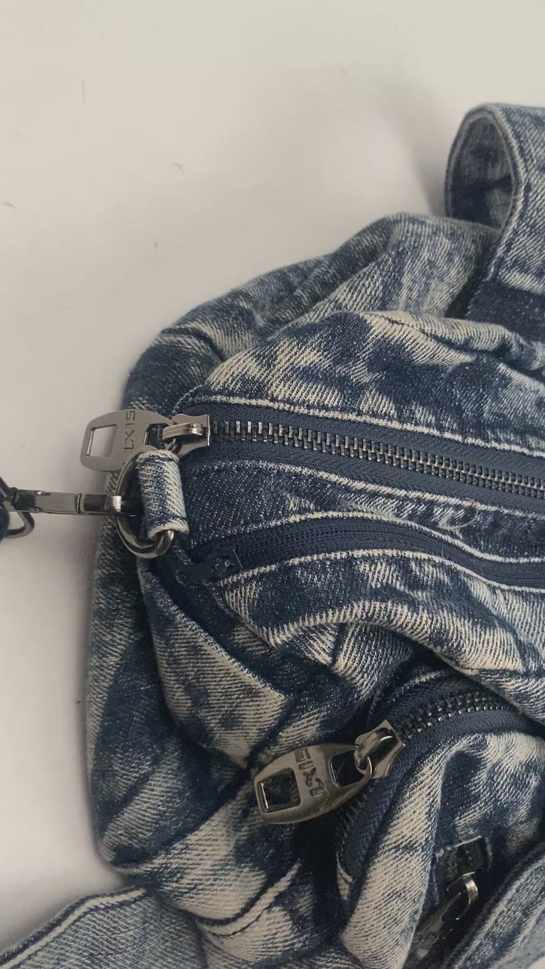 Miss Sixty 2000s Large Denim Bag