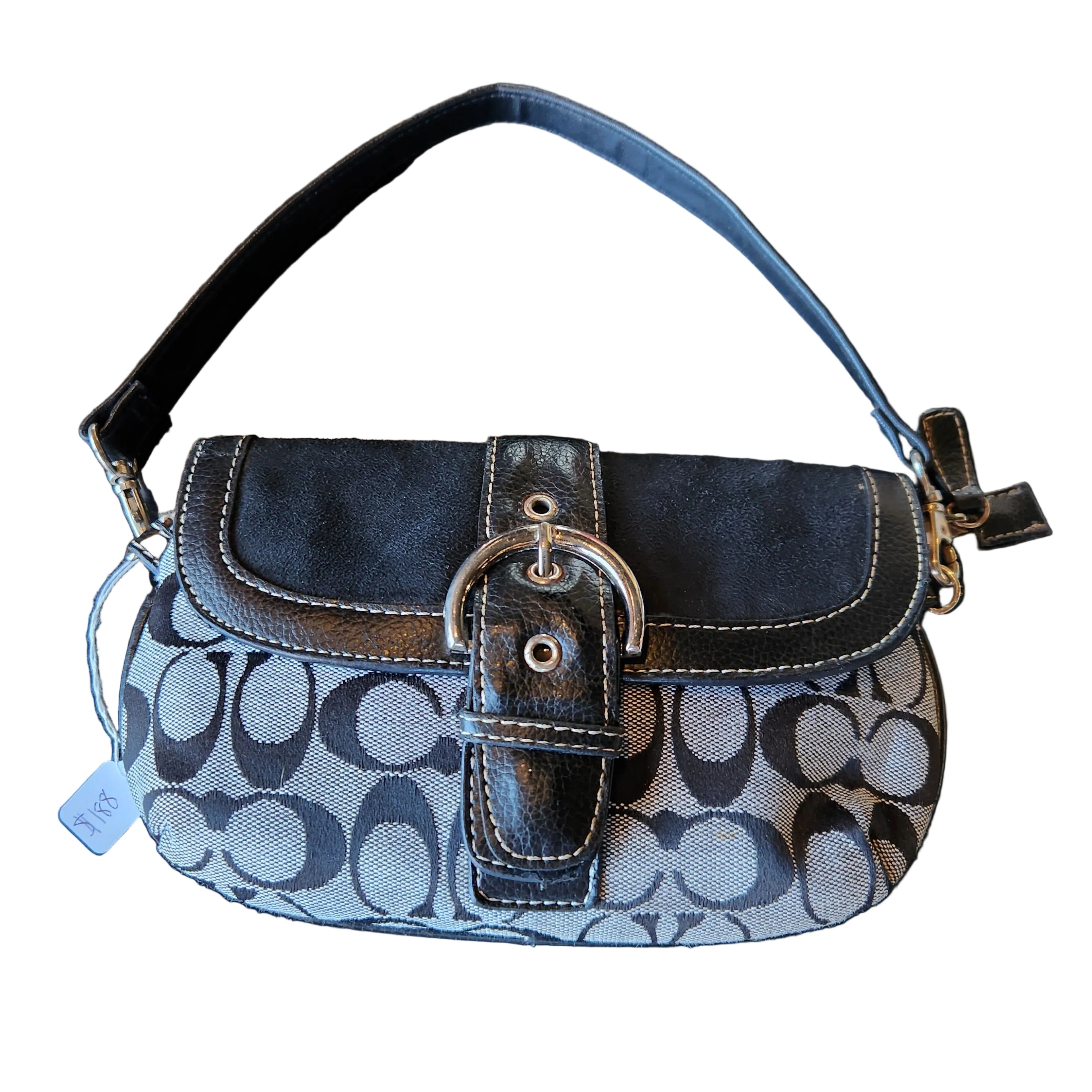 Classic Vintage Coach Side Bag