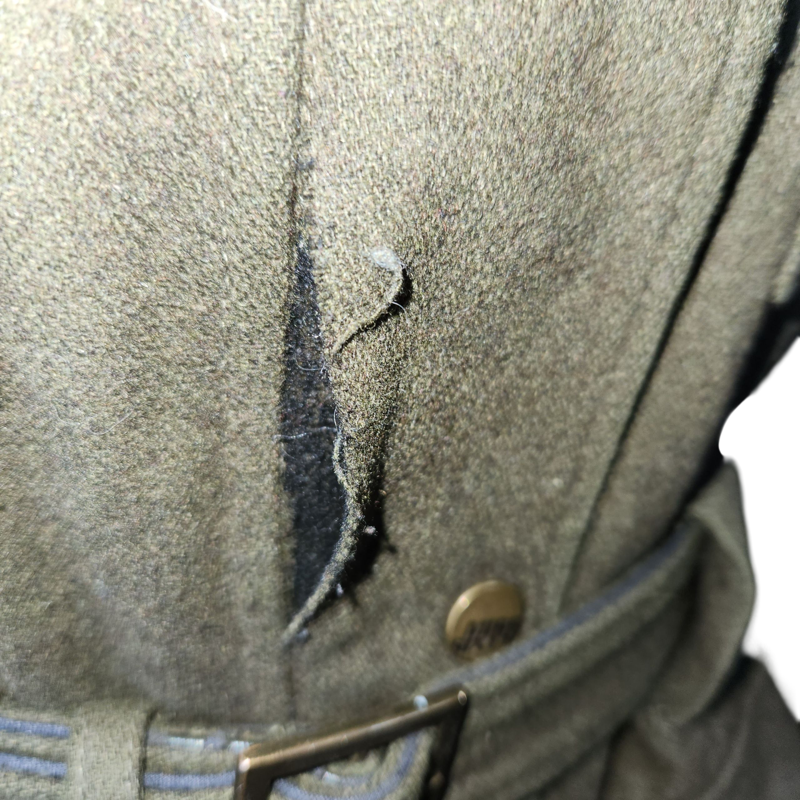 Miss Sixty Military Green Trench Jacket (M)