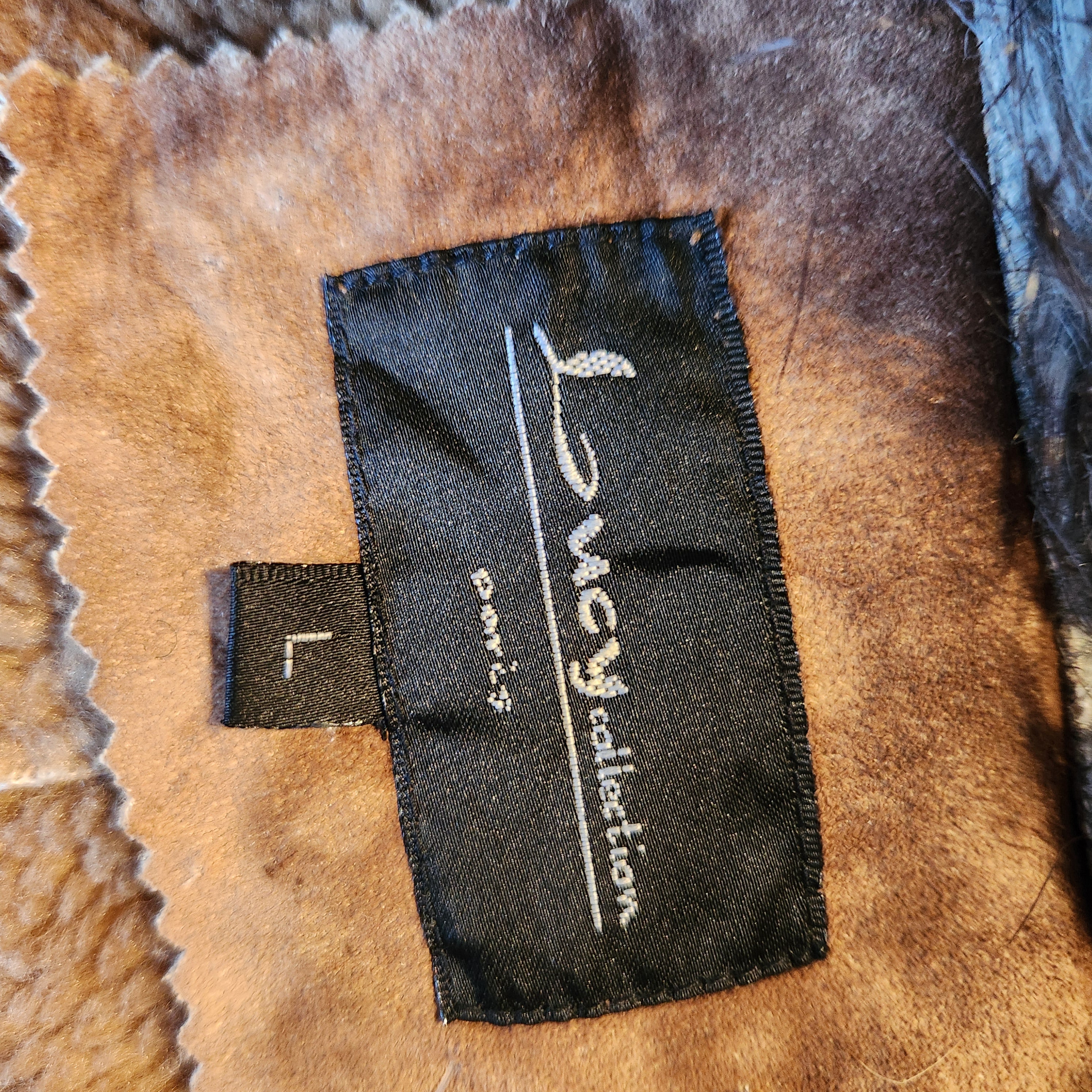 Corset Stitch Tan Coat (L)