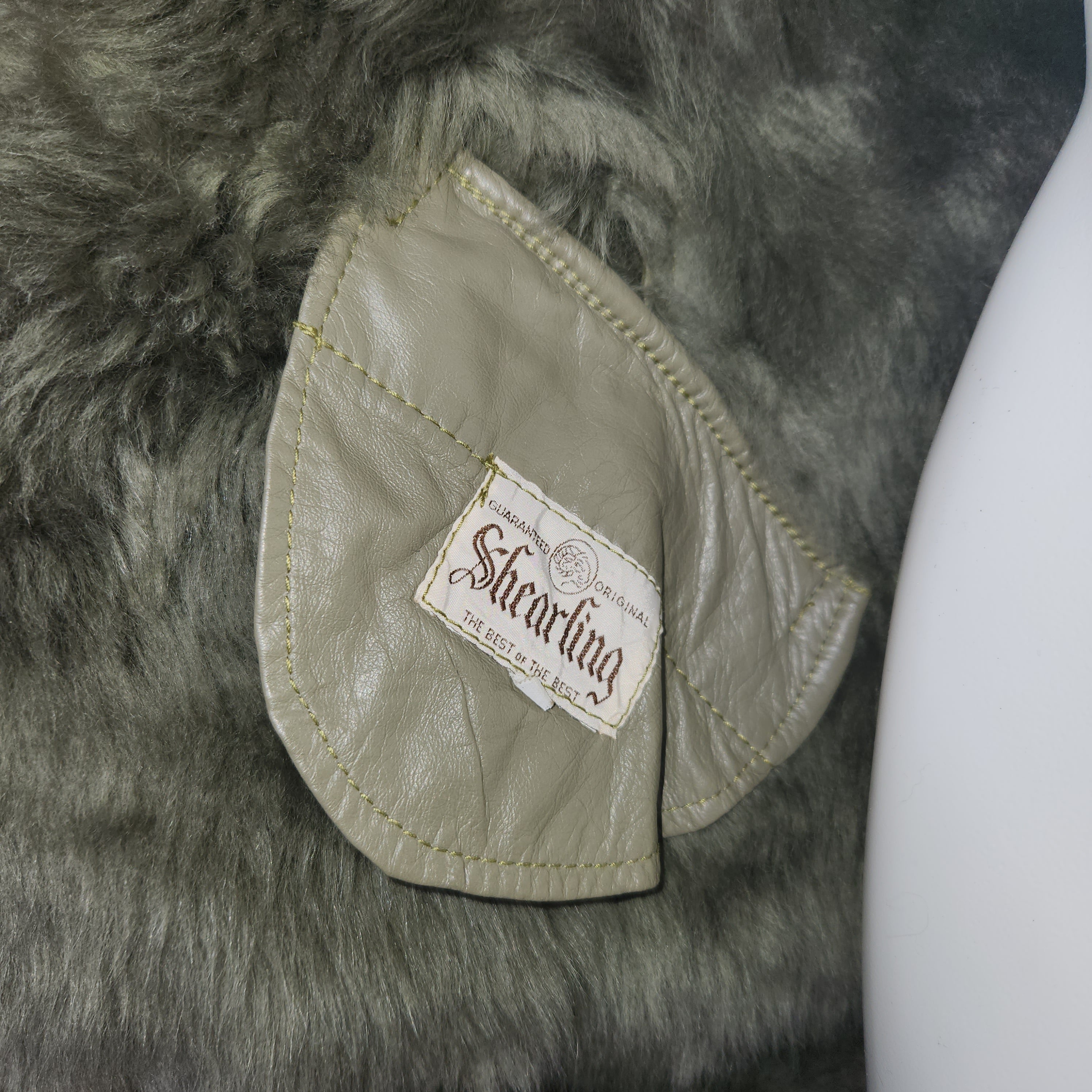 Sage Fur-lined Coat (L/XL)