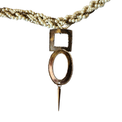 Shapes Pendant Pearl Necklace