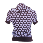 Juicy Couture Chocolate Sweetheart Shortsleeve Hoodie (L)