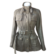 Miss Sixty Military Green Trench Jacket (M)