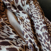 Cheetah and Gold Maxi Dress (XL)