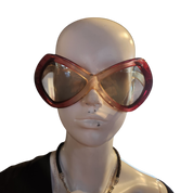 Nina Ricci 1970s oversized butterfly sunglasses