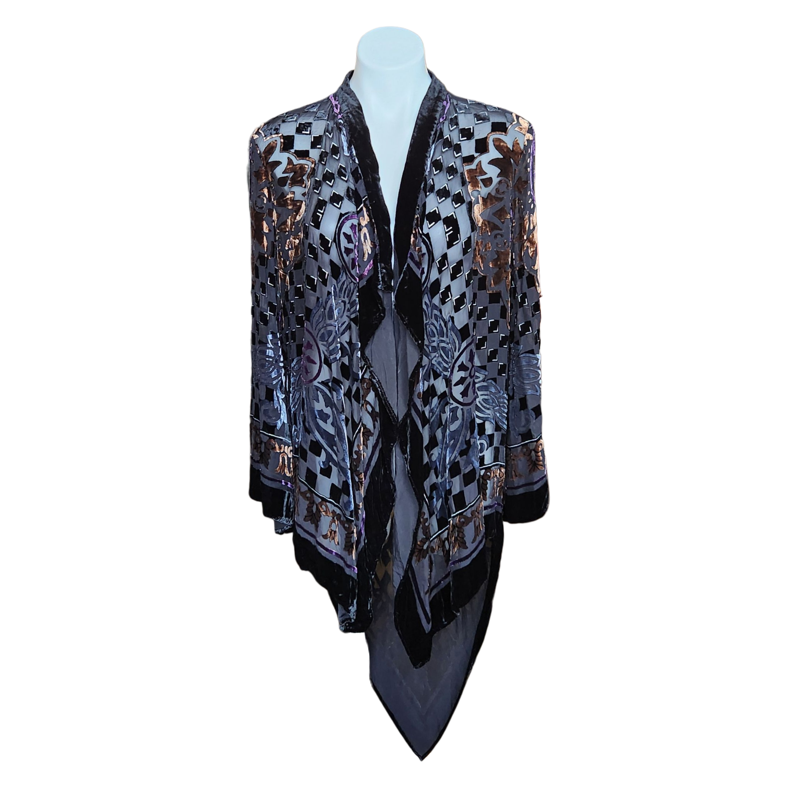 Dark Fantasy Velvet Kimono (L)