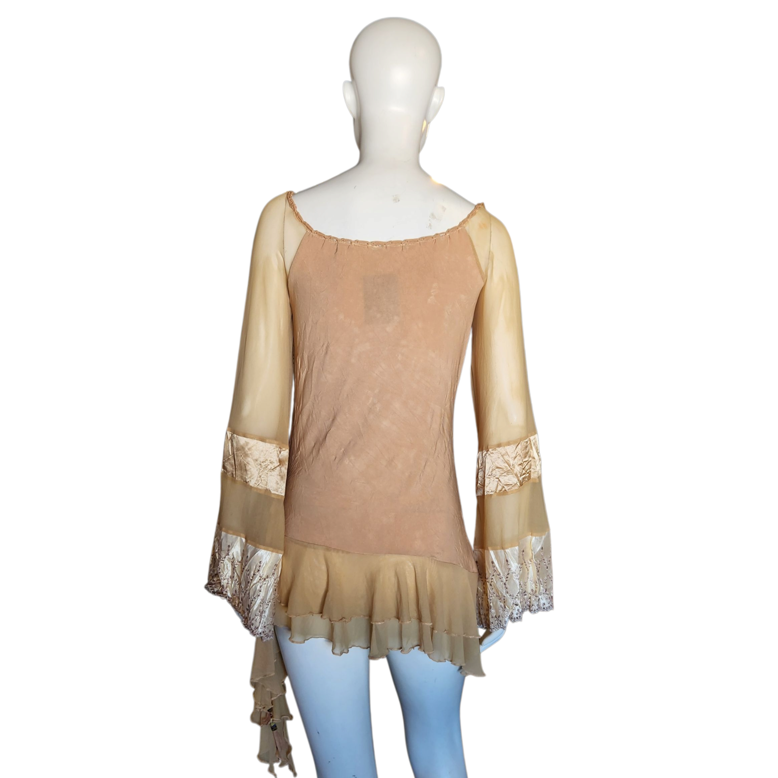 Vintage Dreamy Boho Blouse (M)