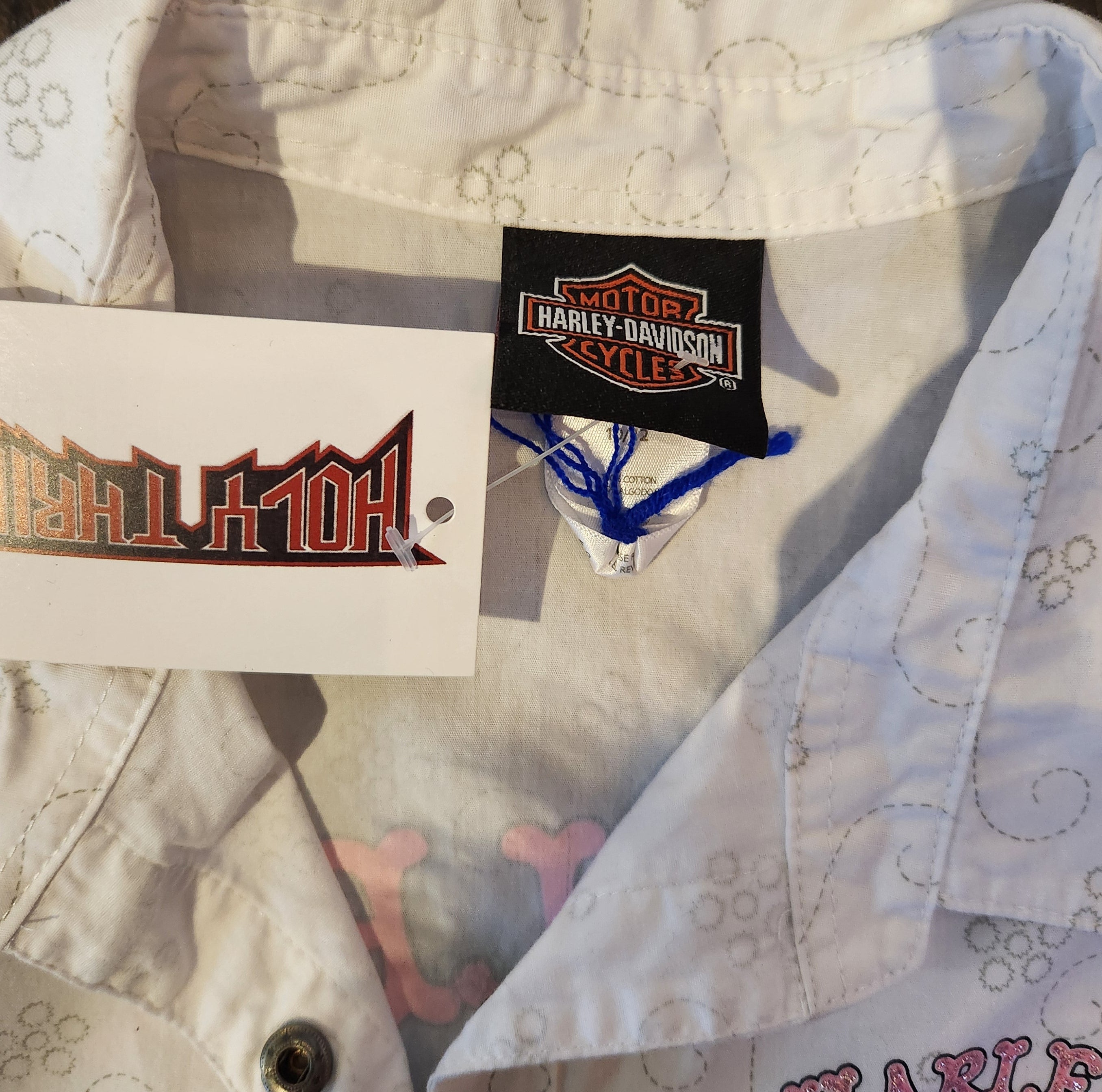 Harley Davidson Flower Girl  Top (XS/S)