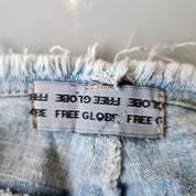 Patchwork Flare Jeans (S)