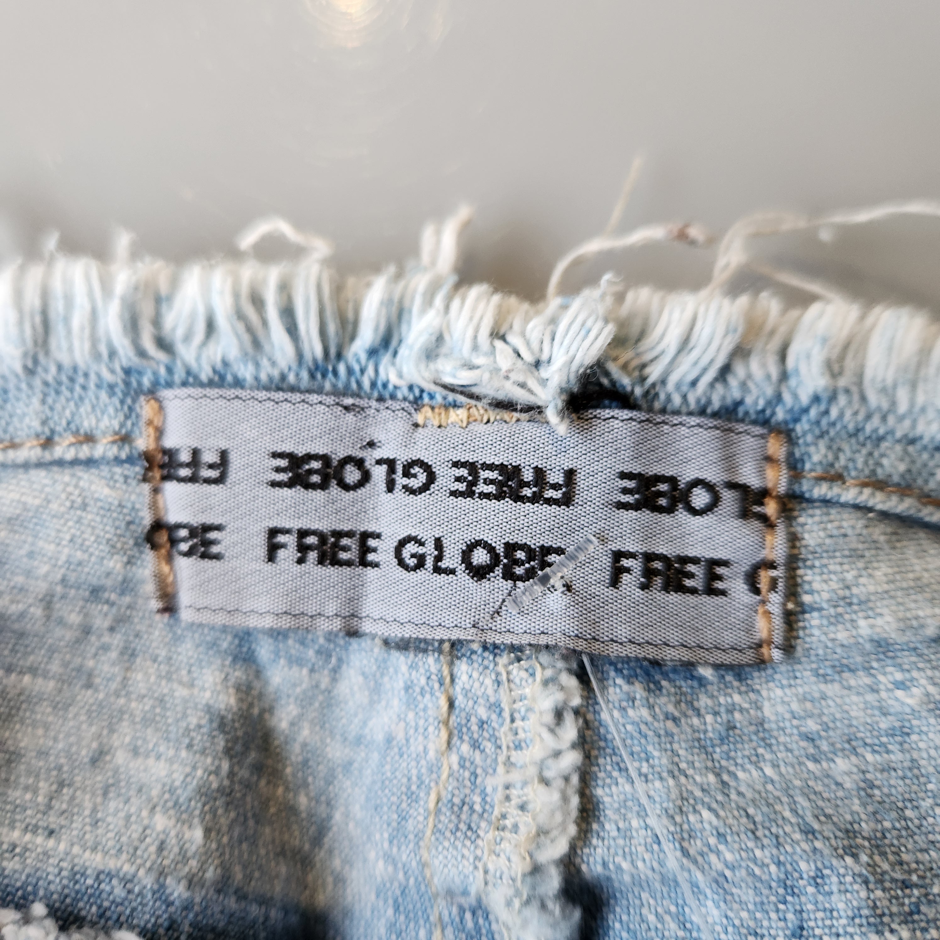 Patchwork Flare Jeans (S)