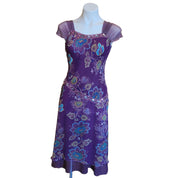 Y2K Paisley Princess Dress (M)