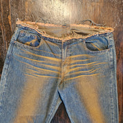 Pre-faded Dark Wash Jeans (XL)