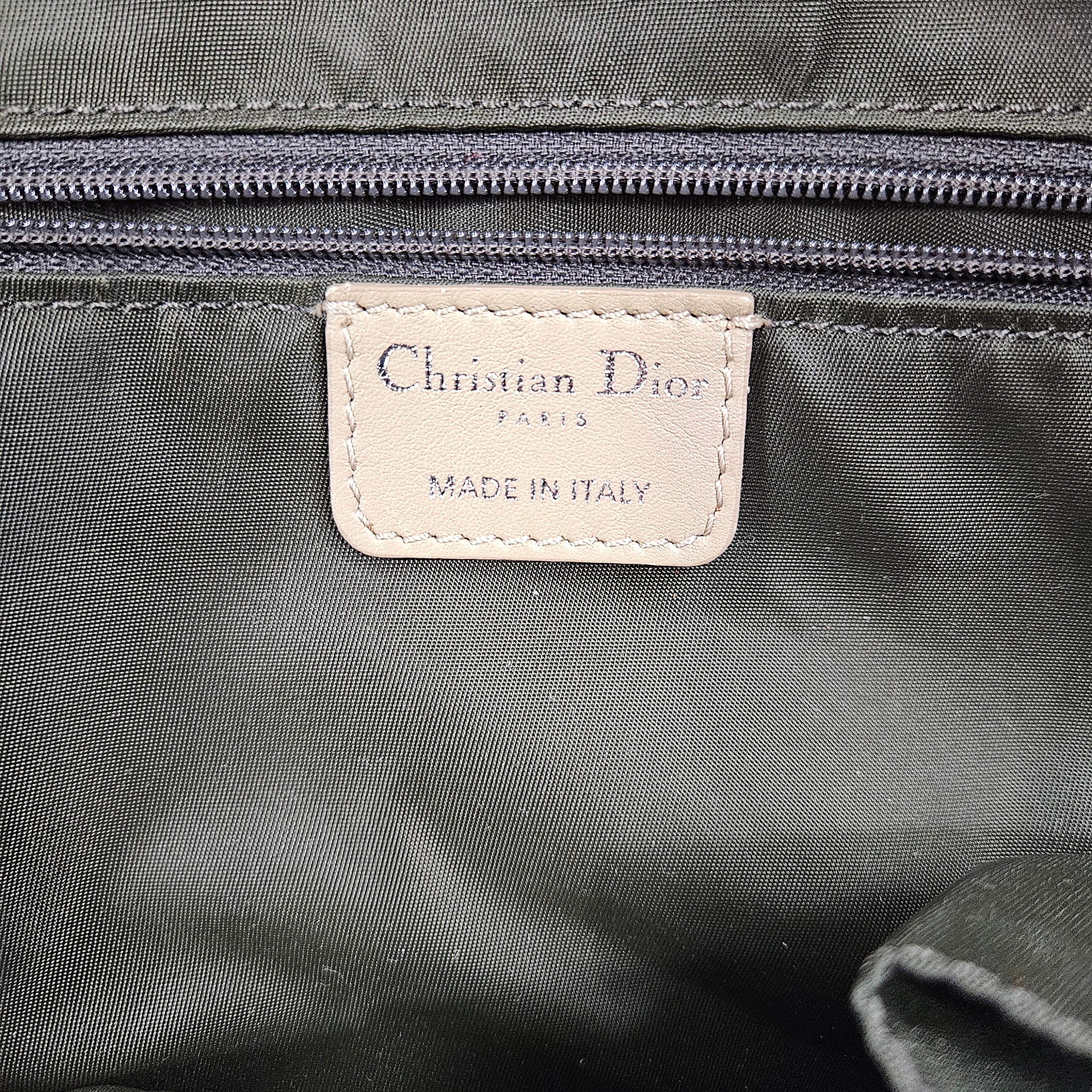 Vintage Dior Trotter Shoulder Bag