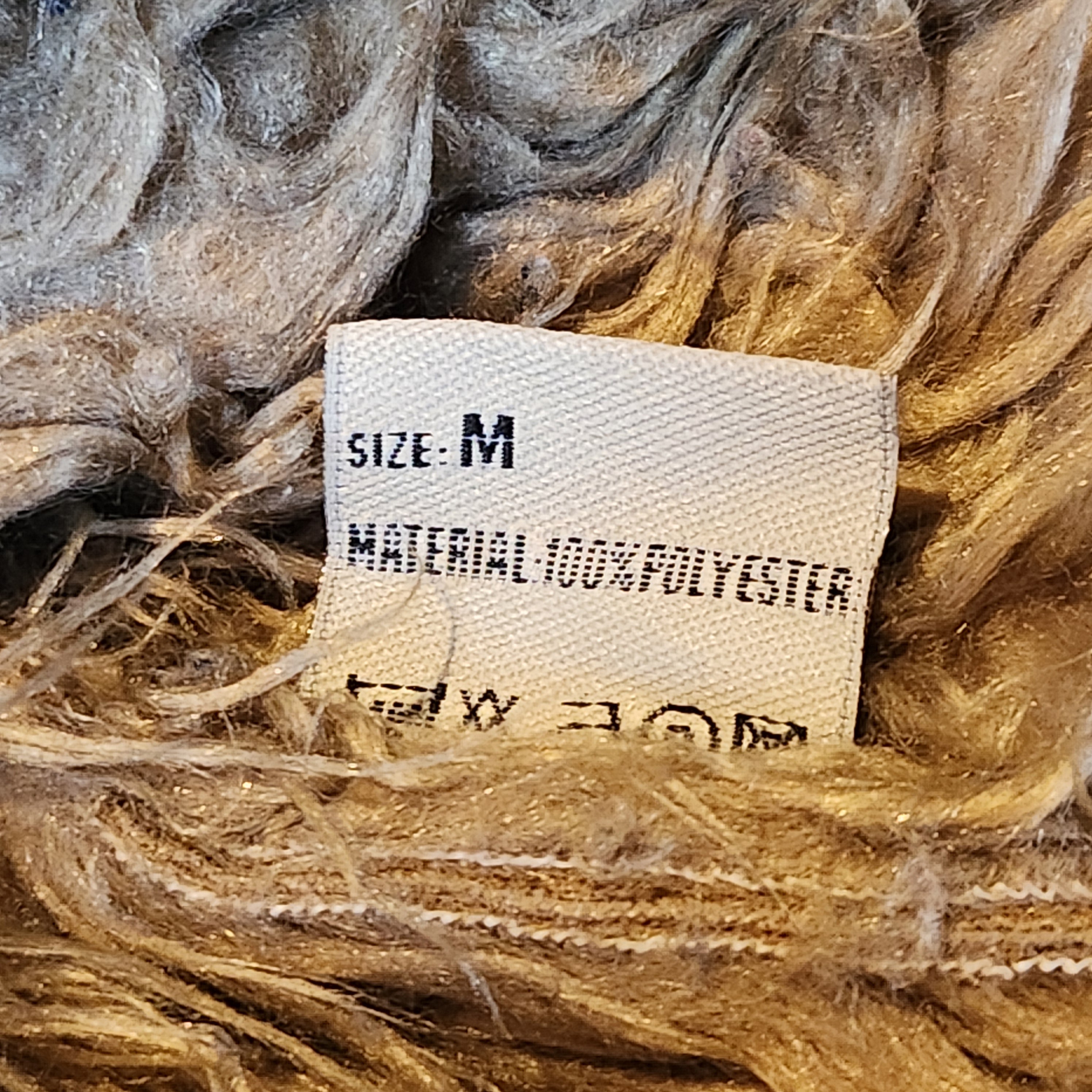 Tan Faux Fur Lined Jacket (M)