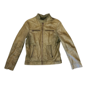 Moss Green Moto Jacket (M)